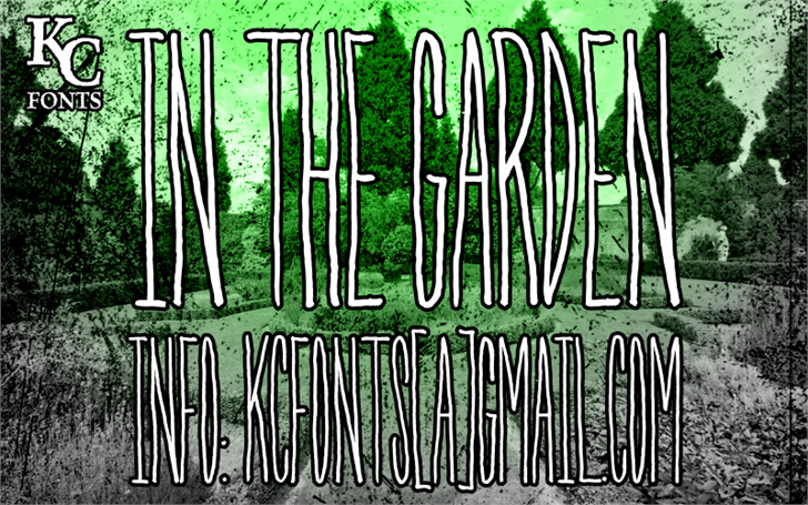 Free In The Garden Font