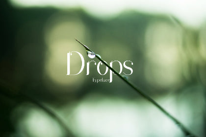 Free Drops Display Serif Typeface