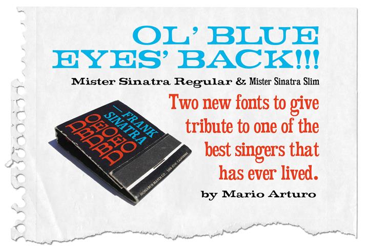 Free Mister Sinatra Font