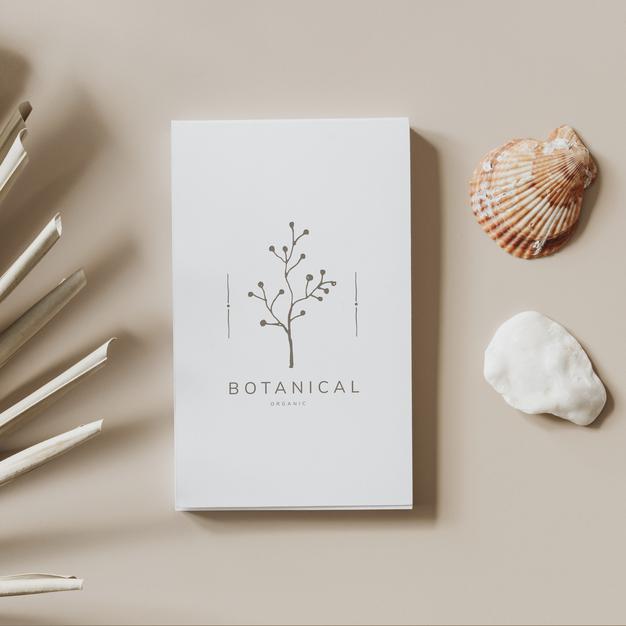 Free Flyer Mockup On A Beige Wall Psd