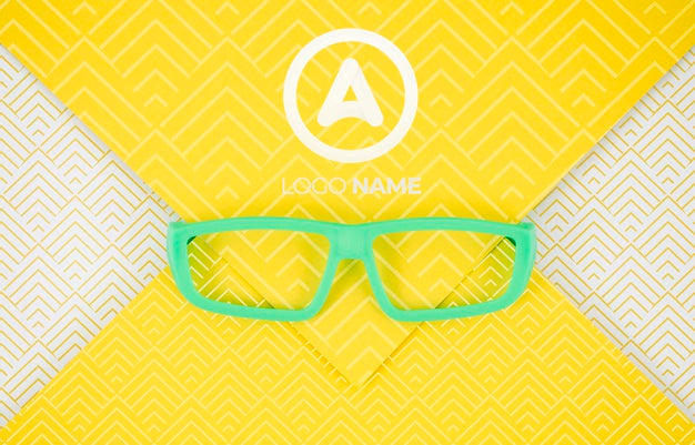 Free Frame Lens With Minimalist Design Psd