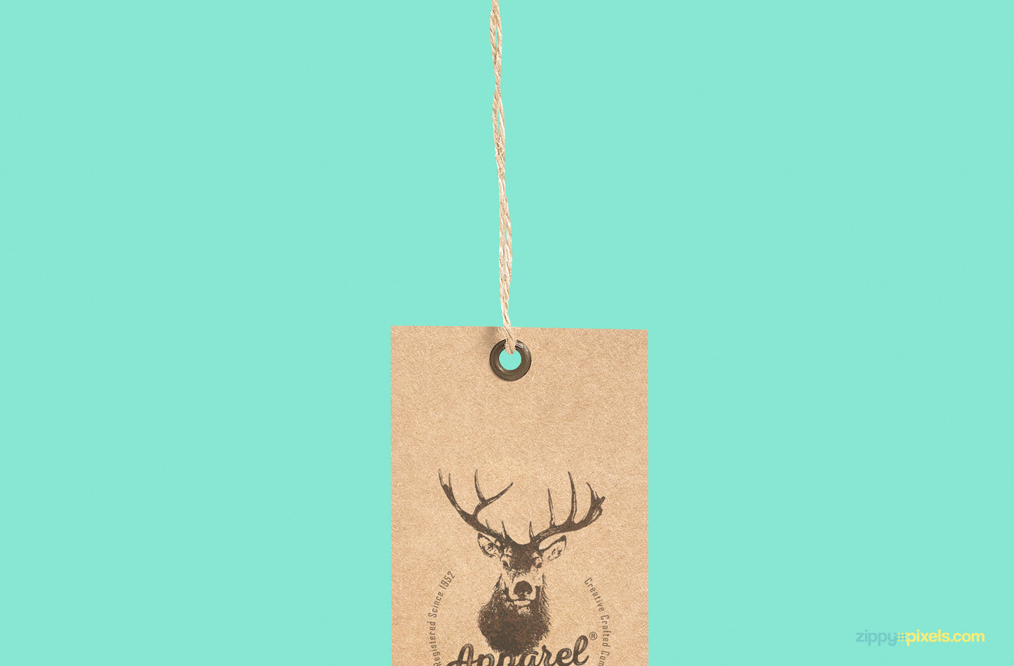 Free Superious Apparel Label Mockup