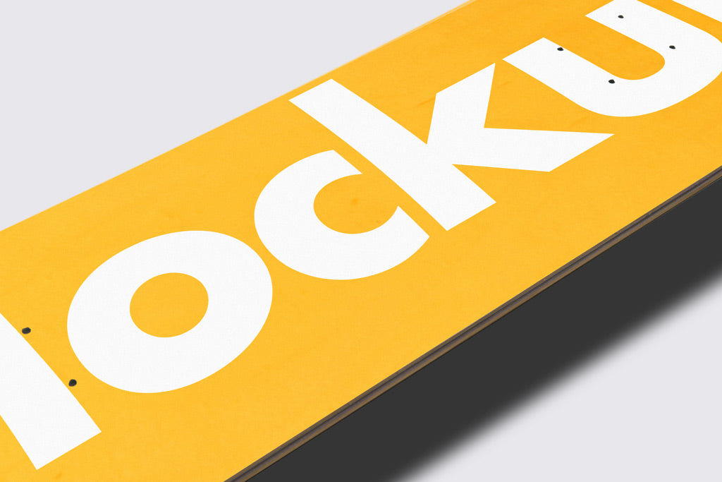 Free Skateboard Mockup Set