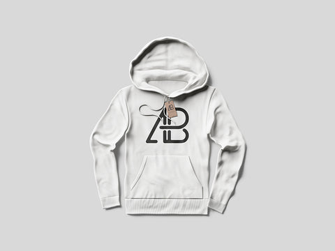Free Hoodie With Tag Mockup