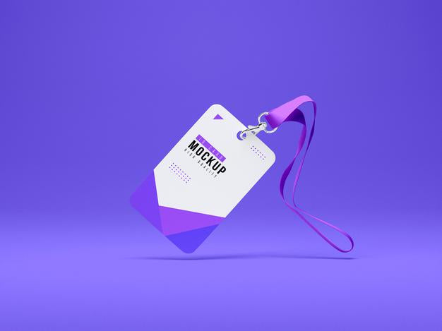 Free Id Cards Holder Mockup Psd