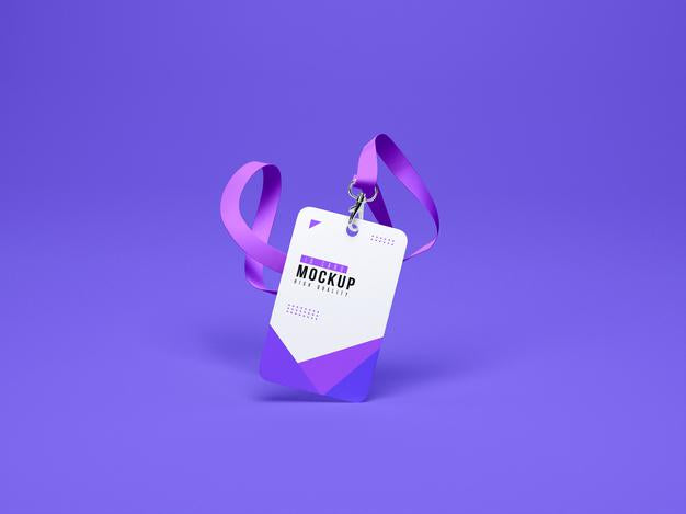 Free Id Cards Holder Mockup Psd