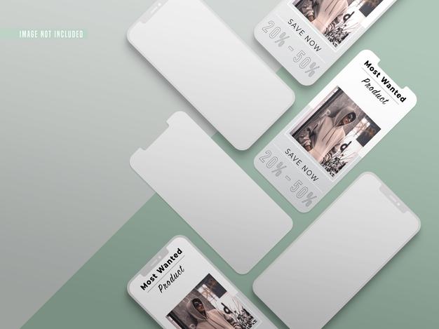 Free Instagram Fashion Social Media Post Mockup Psd