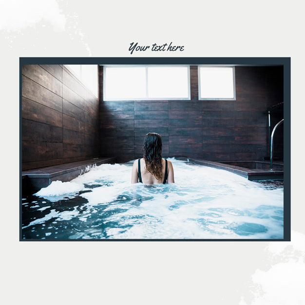 Free Instagram Post Template With Spa Concept Psd