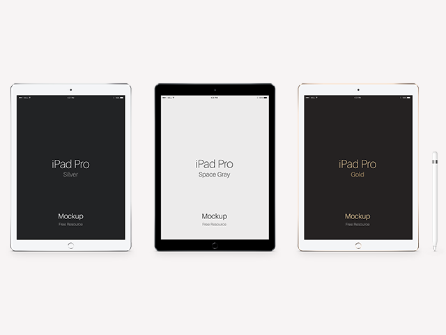Free Ipad Pro Psd Mockups