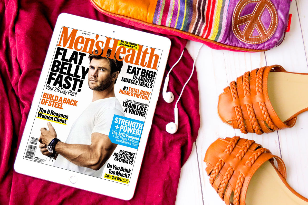 Free White iPad Mockup With Shoes And A Fancy Bag