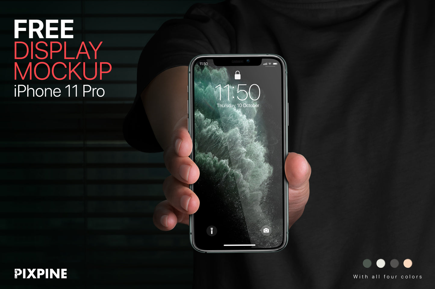 Free Iphone 11 Pro Mockup