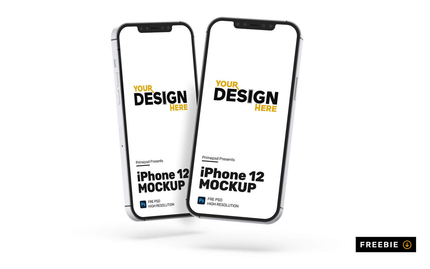 Free Iphone 12 Mockup Psd Download