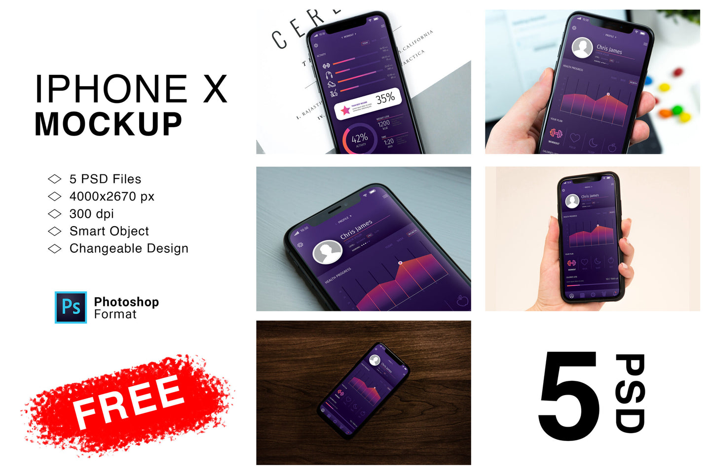 Free Iphone X Mockup