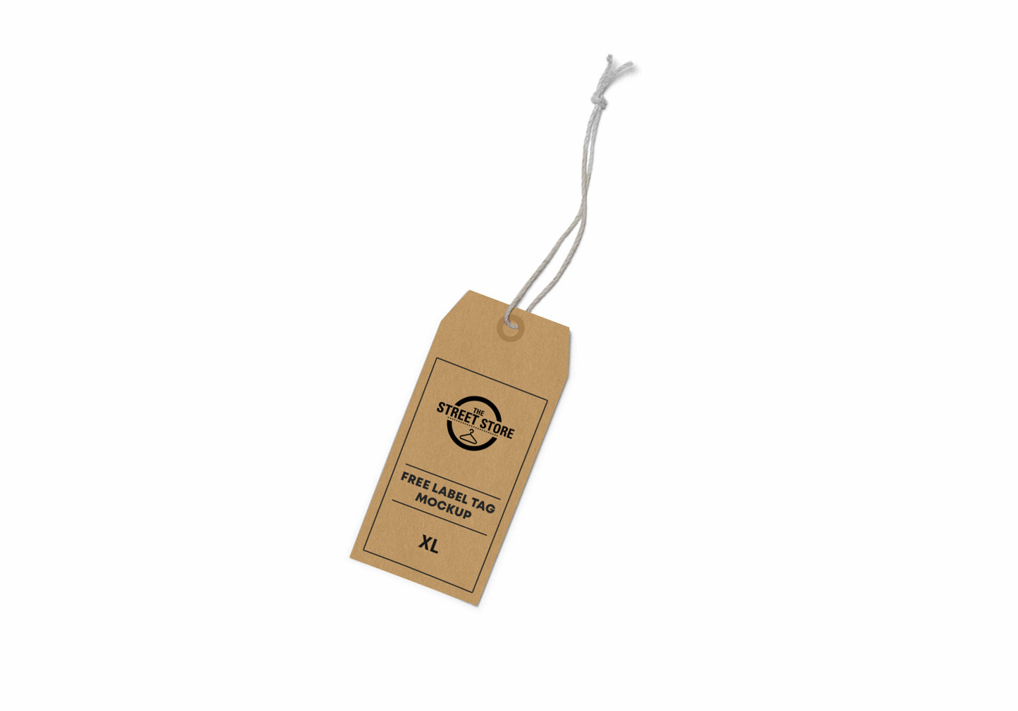 Free Label Tag Mockup