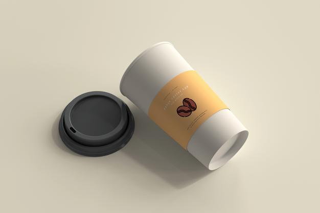 Free Large Size Paper Coffee Cup Mockup Psd