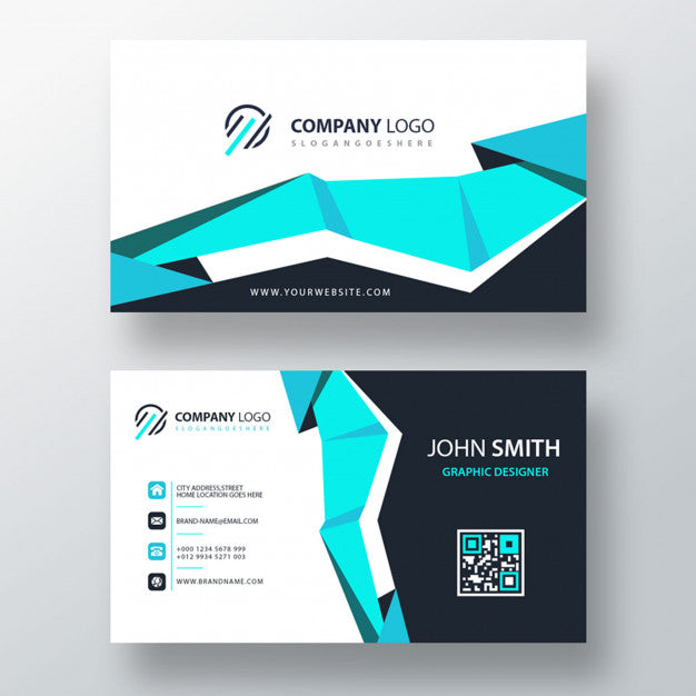 Free Light Blue Psd Corporate Card Psd