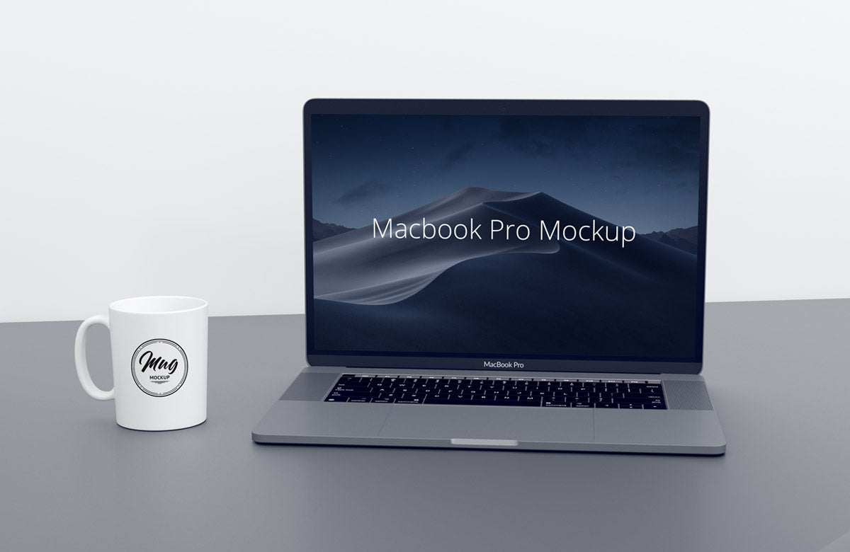 Free Macbook Pro Mockup