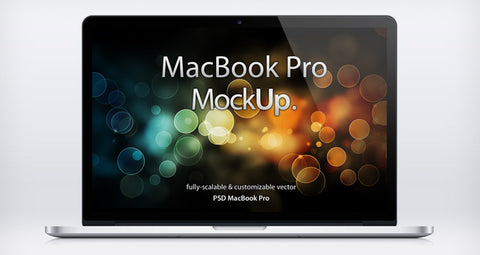 Free Macbook Pro Retina Psd Mockup