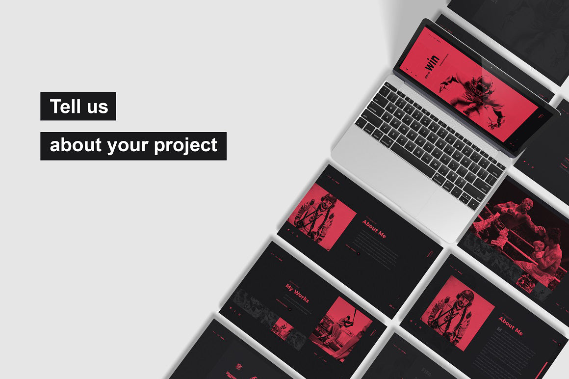 Free Macbook Screen Design Showcase Mockup