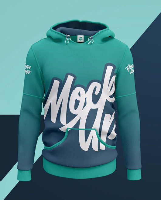 Free Mens Hoodie Mockup Set