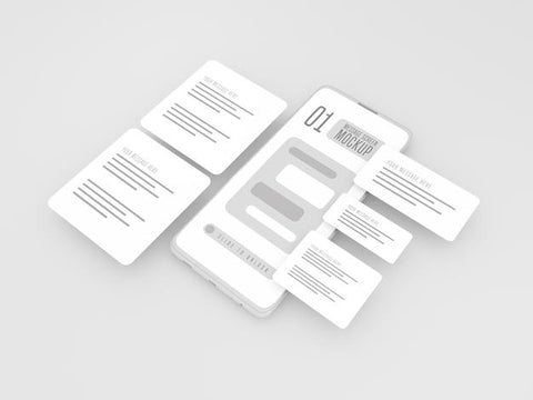 Free Messaging Conversation Concept On Mobile Phone Mockup Psd