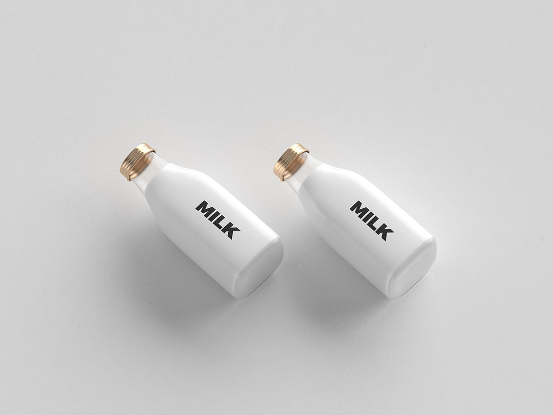 Free Minimal Bottle Mockup Vol.2