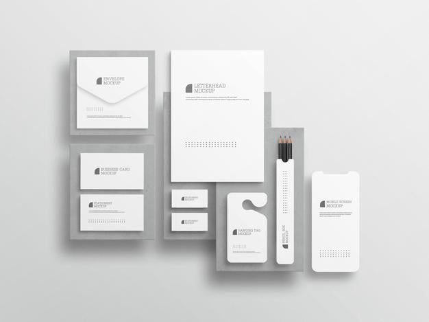 Free Minimal Stationary Set Mockup Psd