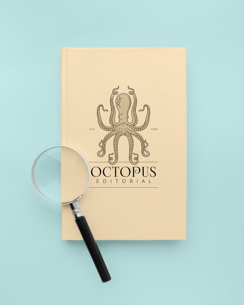 Free Minimalist Book Cover Mock-Up Arrangement Psd