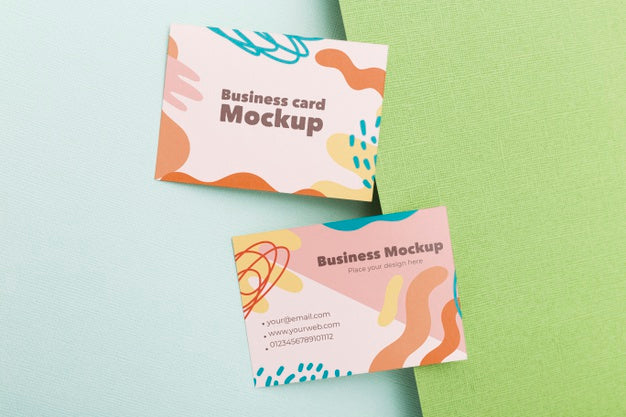 Free Minimalist Business Card Mockup Psd