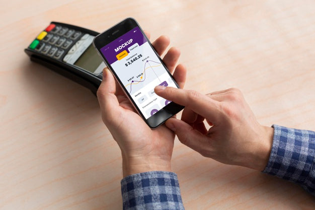 Free Mobile Payment App Mock-Up Psd