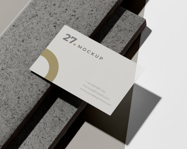 Free Modern Assortment Of Mock-Up Business Card Psd