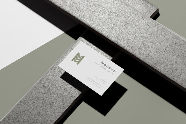 Free Modern Assortment Of Mock-Up Business Card Psd