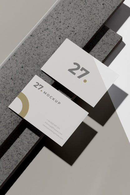 Free Modern Assortment Of Mock-Up Business Card Psd