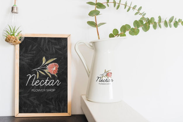 Free Modern Home Decor Mock-Up Psd