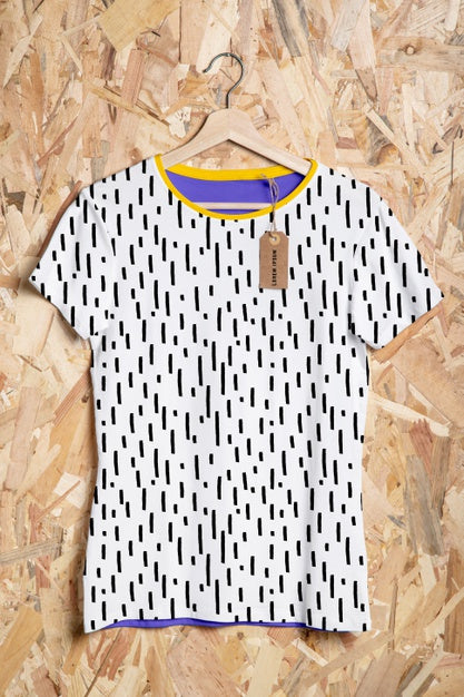 Free Multicolored Shirt Concept Mock-Up Psd