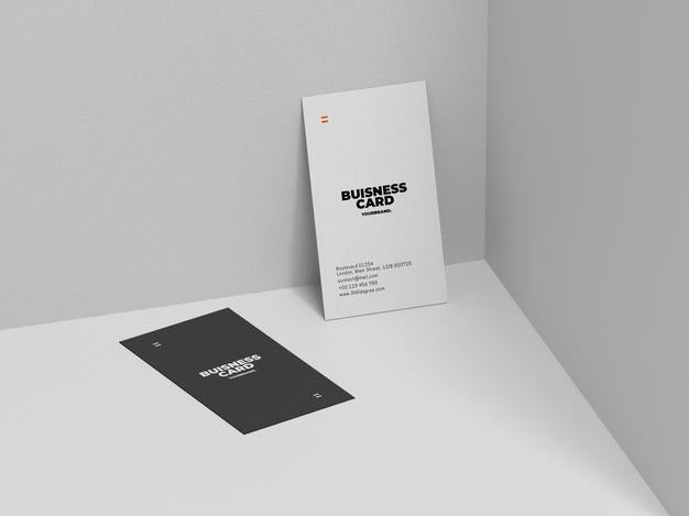 Free Name Card Mockup Template Psd