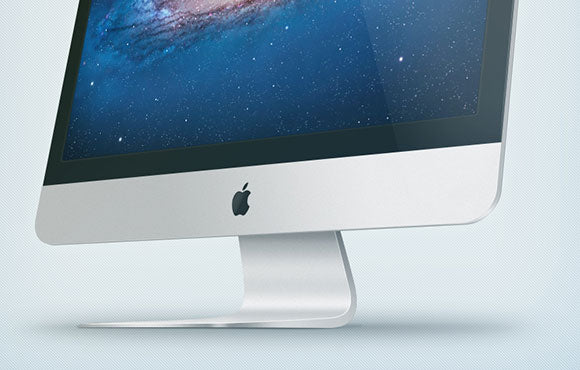 Free New Imac Psd Mockup