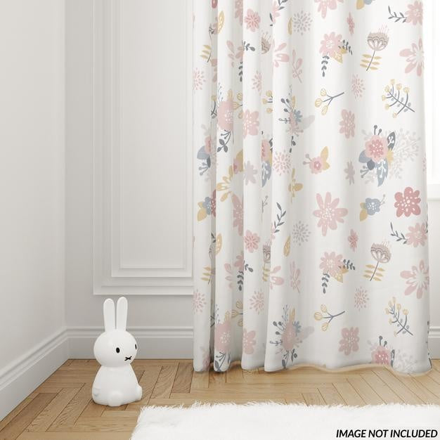Free Nursery Curtain Psd
