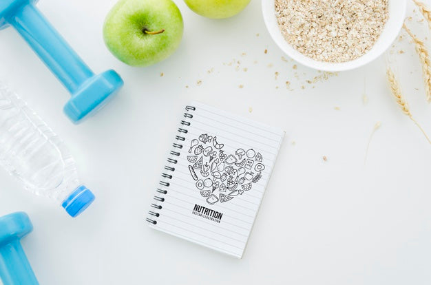 Free Nutritive Food And Sport Practice Psd