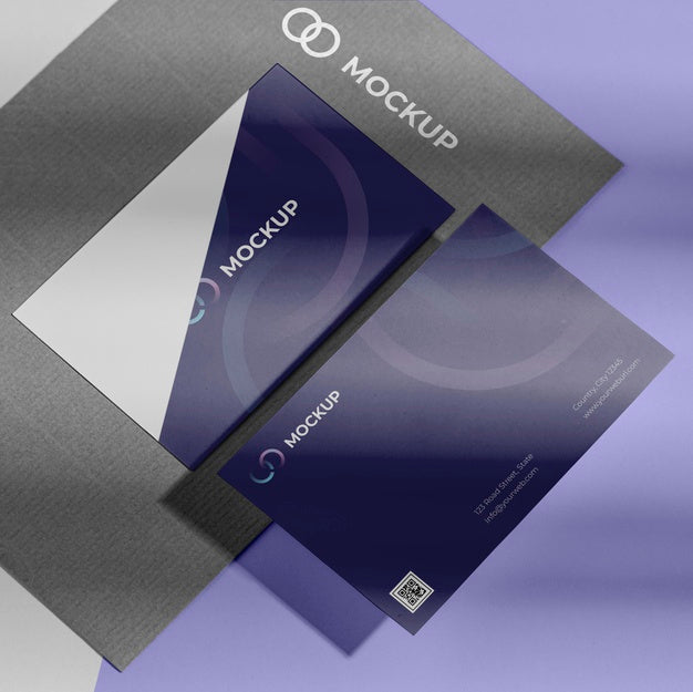 Free Office Stationery Mock-Up Psd