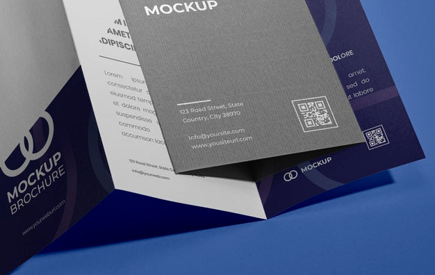 Free Office Stationery Mock-Up With Paper Psd