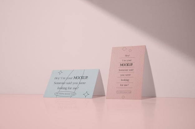 Free Office Stationery Paper Mock-Up Psd
