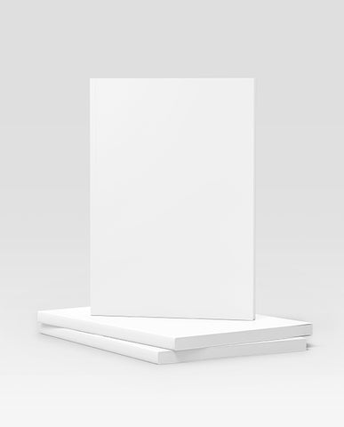 Free Paperback Thin Book Mockup