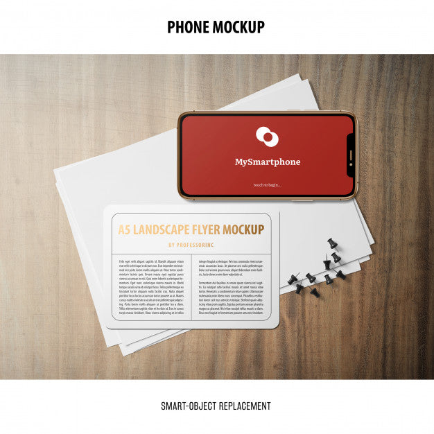 Free Phone Screen Mockup Psd
