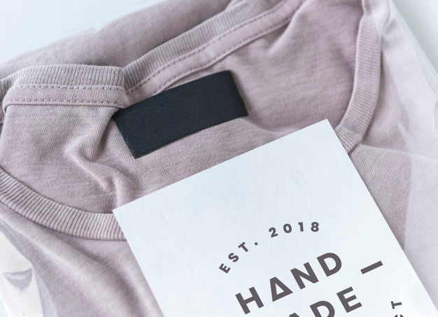 Free Pink Top In A Plastic Package Mockup Psd