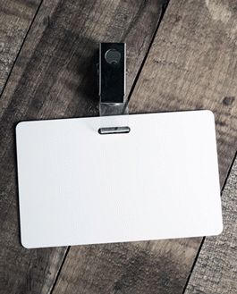 Free Plastic Id Card – Badge Mockup