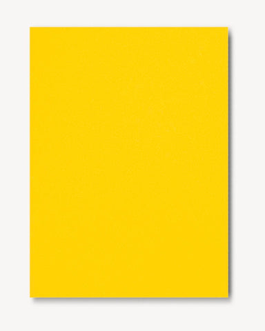 Free Poster Mockup, Realistic Yellow Paper Psd