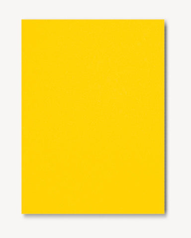 Free Poster Mockup, Realistic Yellow Paper Psd