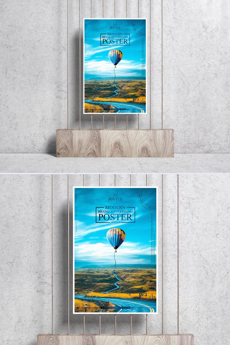 Free Premium Interior Poster Mockup