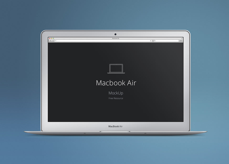 Free MacBook Air Mockup